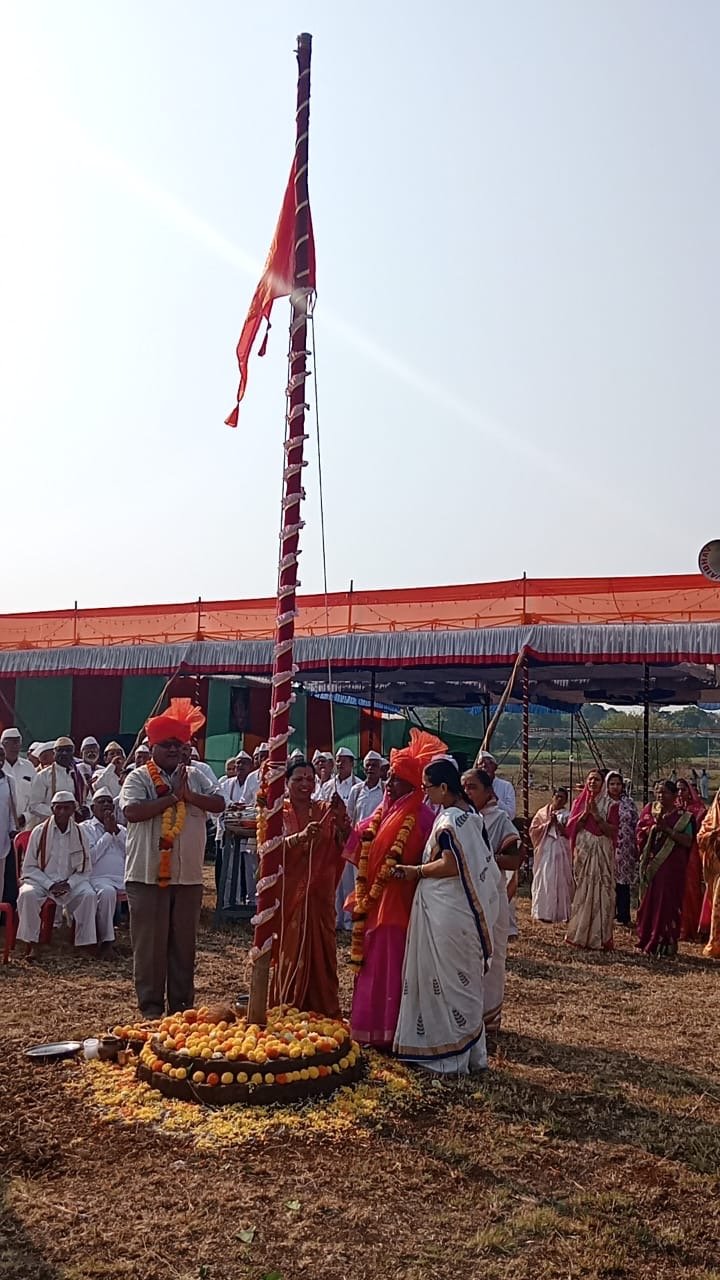 मार्कंडेय नदीच्या किनारी पारायण सोहळ्याची सुरुवात