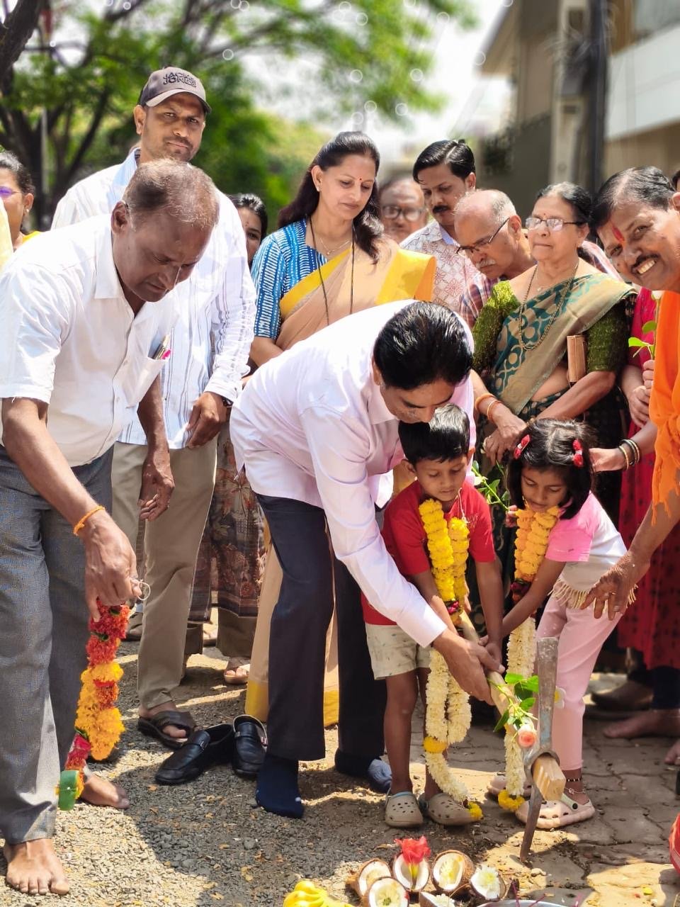 रामतीर्थ नगरमध्ये ४ कोटींच्या विकासकामांचे भूमिपूजन